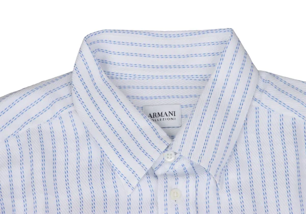 ARMANI COLLEZIONI Stripe Woven Long Sleeve Shirt K-170965_003