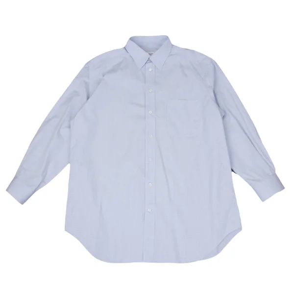 ARMANI COLLEZIONI Checker Long Sleeve Shirt Blue 42 K-170966_001