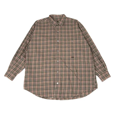 Papas Checker Long Sleeve Shirt