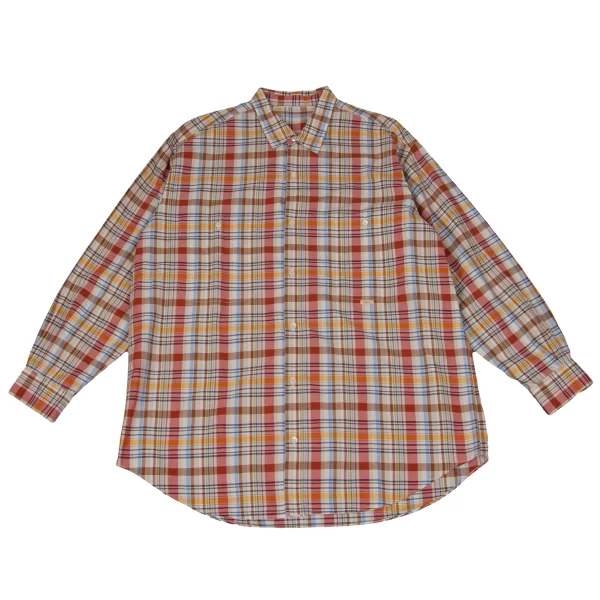 Papas Check Cotton Shirt Multi-Color L K-170971_001