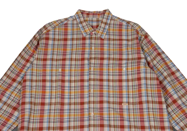 Papas Check Cotton Shirt K-170971_002