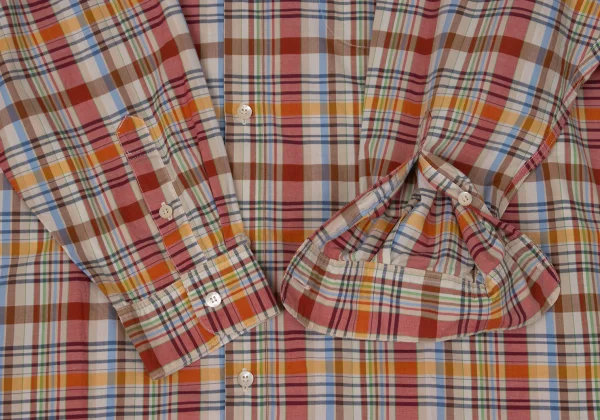 Papas Check Cotton Shirt K-170971_006