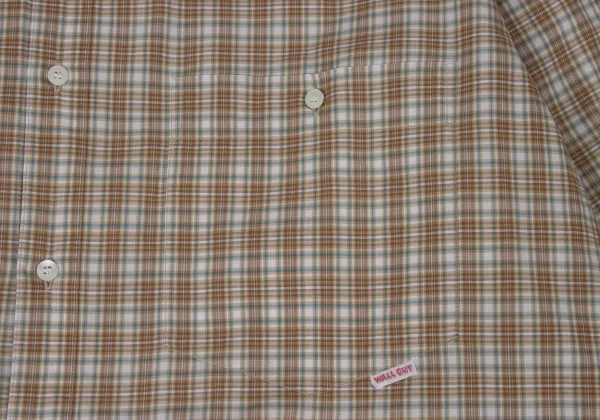 Papas Checked Button-down Cotton Shirt K-170972_005