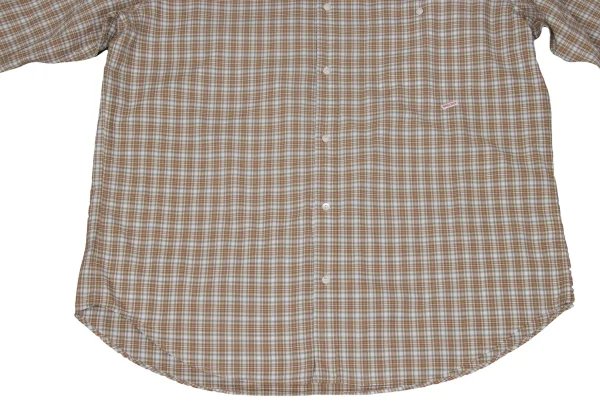 Papas Checked Button-down Cotton Shirt K-170972_008