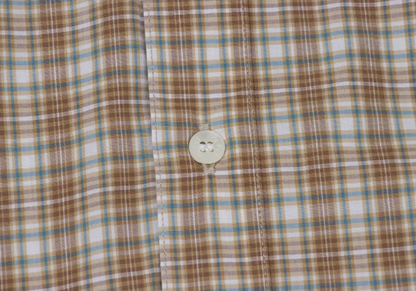 Papas Checked Button-down Cotton Shirt K-170972_009