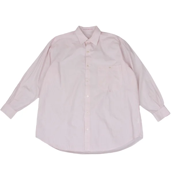 Papas Pinstripe Cotton Shirt Red,White L K-170973_001