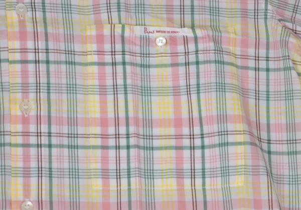 Papas Checked Cotton Short Sleeve Shirt K-170974_006