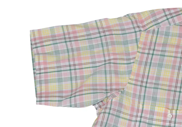 Papas Checked Cotton Short Sleeve Shirt K-170974_007