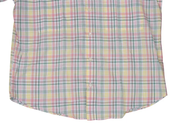 Papas Checked Cotton Short Sleeve Shirt K-170974_008