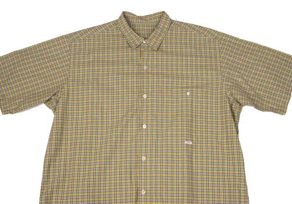 Papas Checked Cotton Short Sleeve Shirt K-170975_002