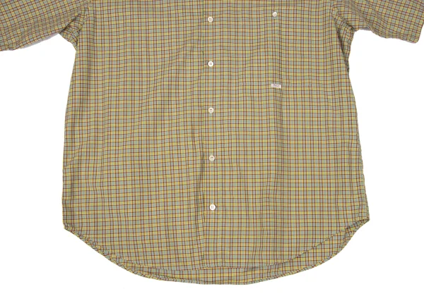 Papas Checked Cotton Short Sleeve Shirt K-170975_006