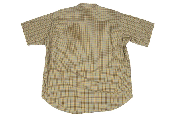 Papas Checked Cotton Short Sleeve Shirt K-170975_009