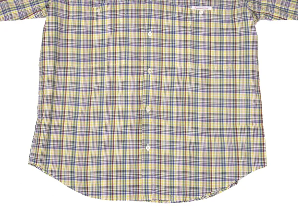 Papas Checked Cotton Short Sleeve Shirt K-170976_006