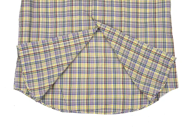 Papas Checked Cotton Short Sleeve Shirt K-170976_008