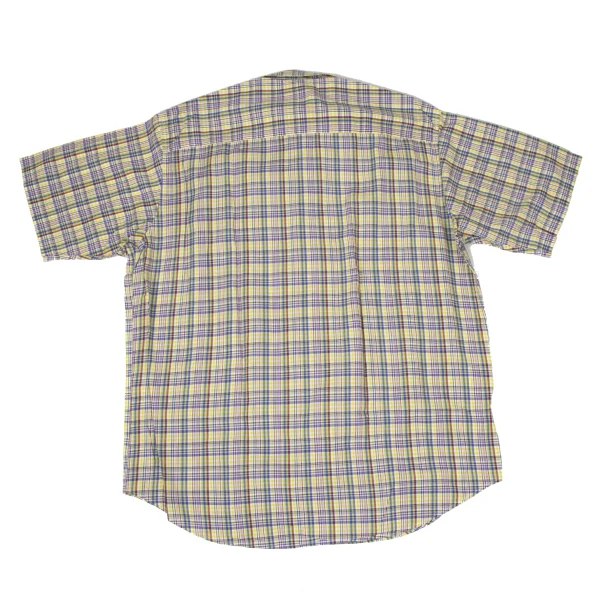 Papas Checked Cotton Short Sleeve Shirt K-170976_009