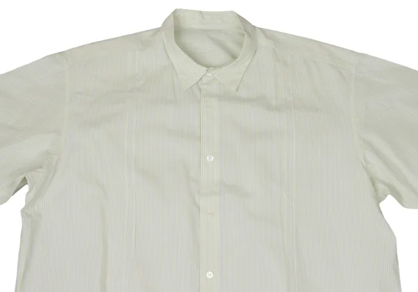 Papas Stripe Cotton Short Sleeve Shirt K-170978_002