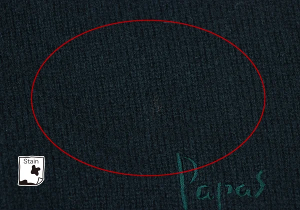 Papas Wool Cashmere Point Embroidery Knit Vest K-170979_003