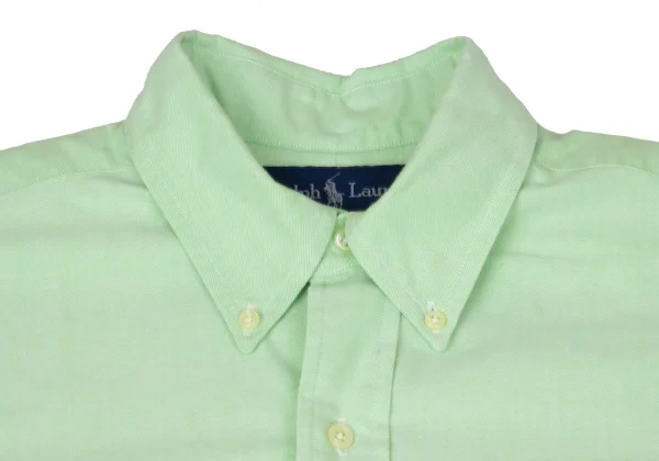 Ralph Lauren Pony Embroidery Cotton Oxford Short Sleeve Shirt K-170980_003