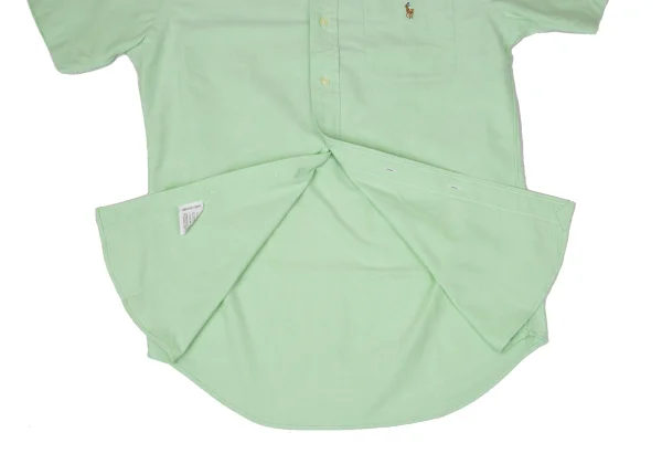 Ralph Lauren Pony Embroidery Cotton Oxford Short Sleeve Shirt K-170980_010