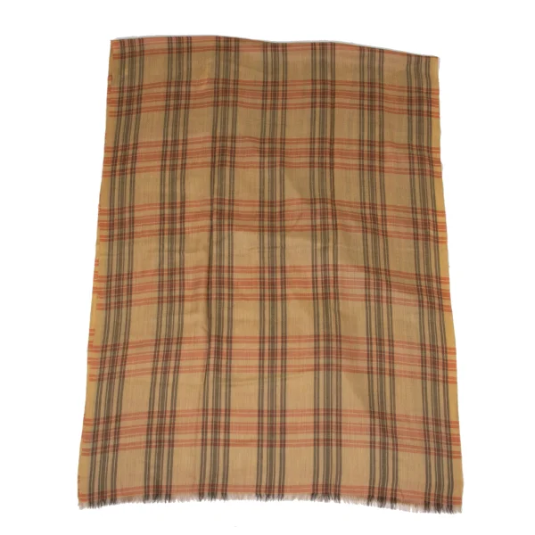 Papas Cashmere Check Stole K-170981_002