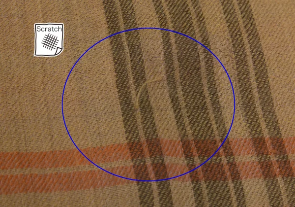 Papas Cashmere Check Stole K-170981_005