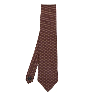 Papas Printed Silk Tie