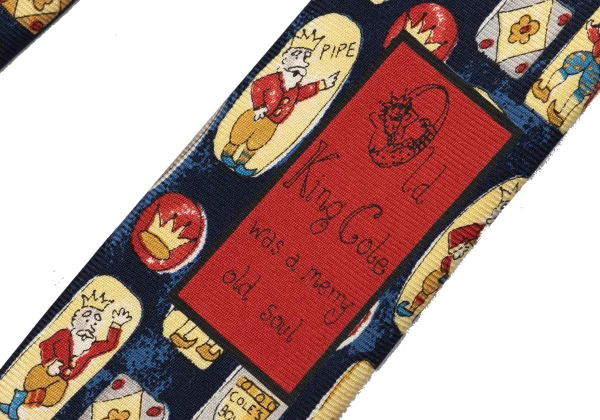 Papas Printed Silk Tie K-170985_006