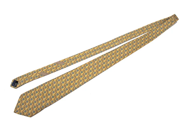 Salvatore Ferragamo Giraffe Print Silk Tie K-170986_002