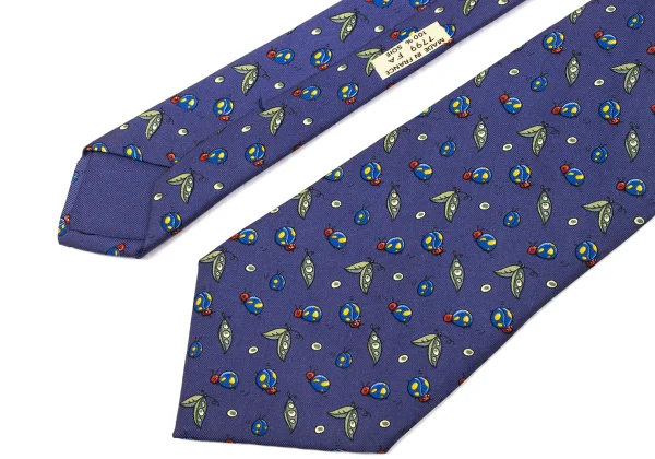 HERMES Printed Silk Tie K-170987_003