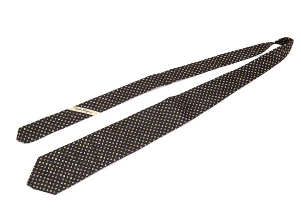 Salvatore Ferragamo Button Printed Silk Tie K-170988_002