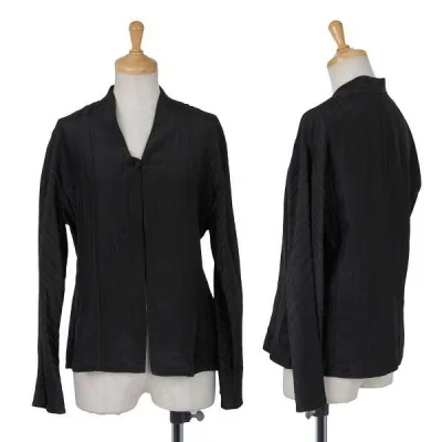 ジャケット・アウター ISSEY MIYAKE cotton jacket Jacket Issey Miyake Blue size M International in Cotton
