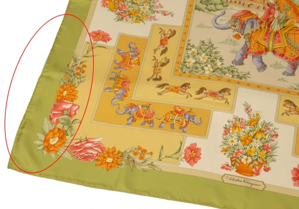 Salvatore Ferragamo Printed Scarf K-170990_004