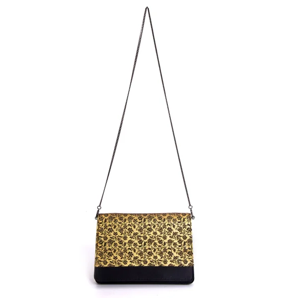 yoshie inaba Jacquard Flap Chain Shoulder Bag K-170991_002