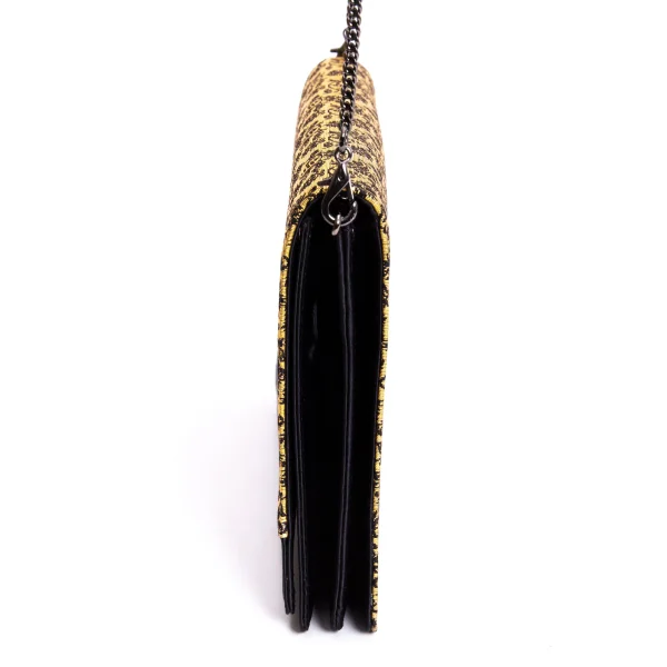 yoshie inaba Jacquard Flap Chain Shoulder Bag K-170991_003