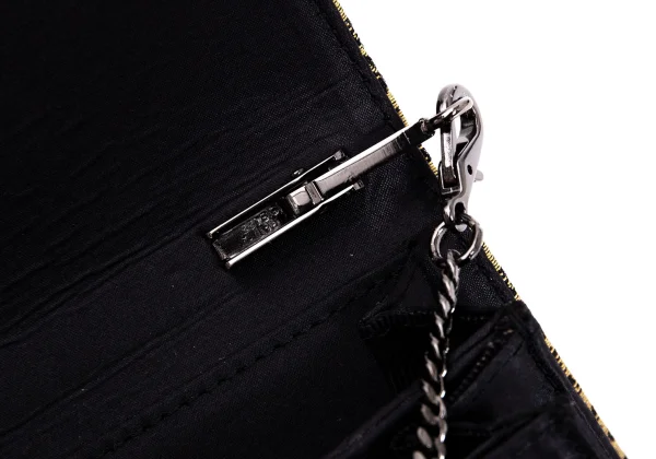yoshie inaba Jacquard Flap Chain Shoulder Bag K-170991_010