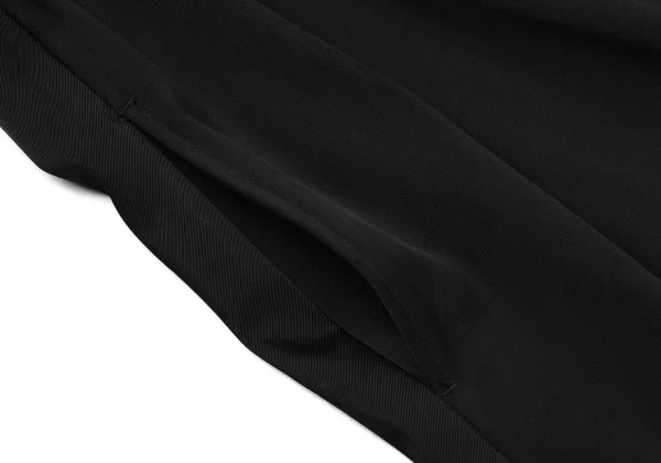 Yohji Yamamoto NOIR Nylon Cotton Waist Gather Coat K-170992_010