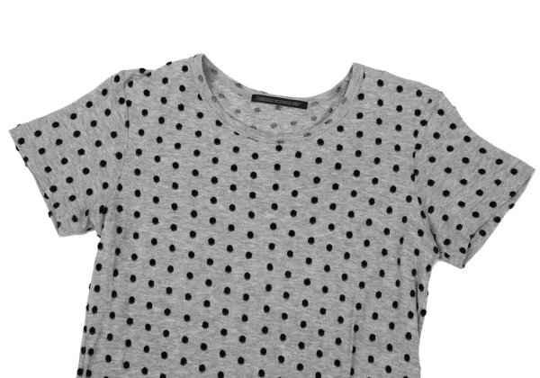 Yohji Yamamoto NOIR Pile Dot T-shirt K-170993_002
