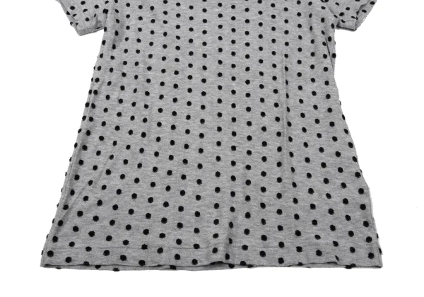 Yohji Yamamoto NOIR Pile Dot T-shirt K-170993_005