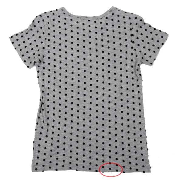 Yohji Yamamoto NOIR Pile Dot T-shirt K-170993_008