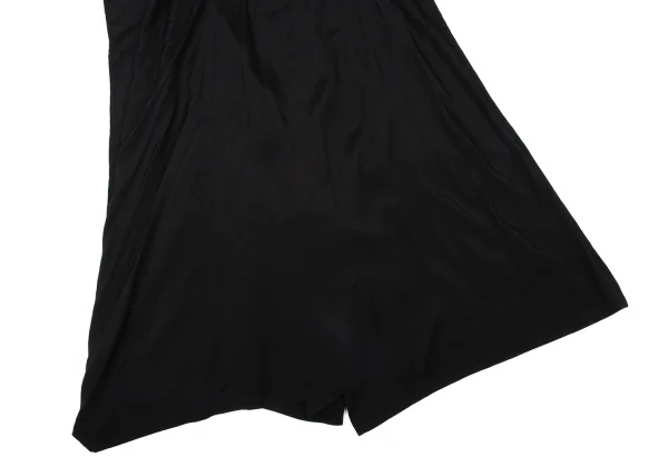 Yohji Yamamoto FEMME Asymmetry Drape Rayon Wrap Skirt Pants  K-170995_007
