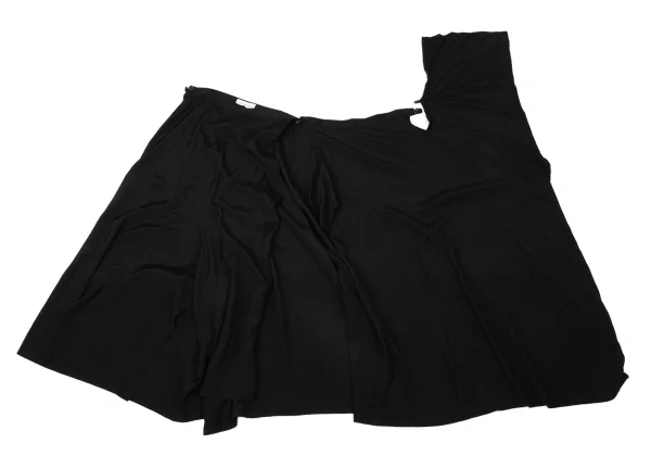 Yohji Yamamoto FEMME Asymmetry Drape Rayon Wrap Skirt Pants  K-170995_008