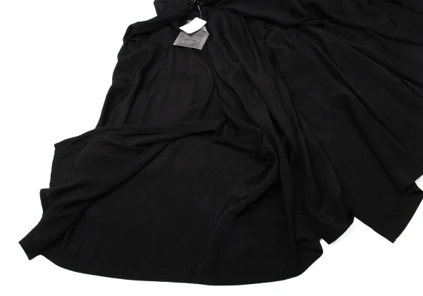 Yohji Yamamoto FEMME Asymmetry Drape Rayon Wrap Skirt Pants  K-170995_010