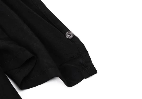 Yohji Yamamoto FEMME Asymmetry Drape Rayon Wrap Skirt Pants  K-170995_012