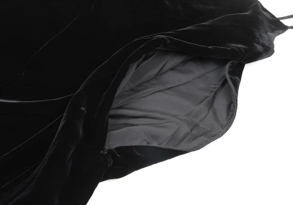 Yohji Yamamoto NOIR Velour Camisole Dress K-170996_006
