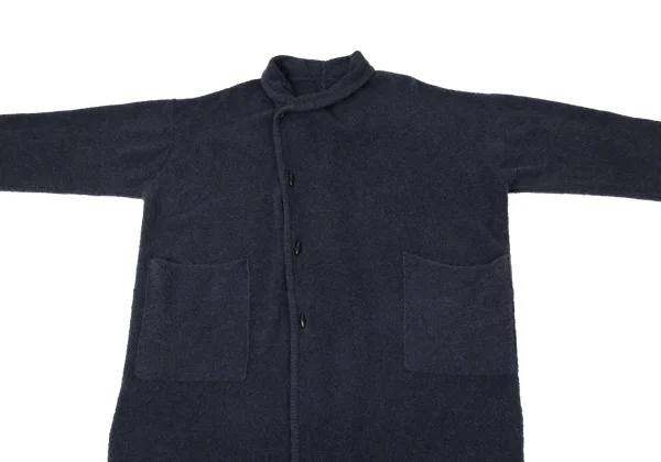 JURGEN LEHL Angora Alpaca Blend Wool Pile Knit Coat K-170997_003