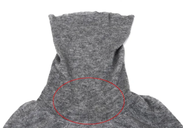 L'EQUIPE YOSHIE INABA Drape Neck Brushed Knit Sweater K-170998_004