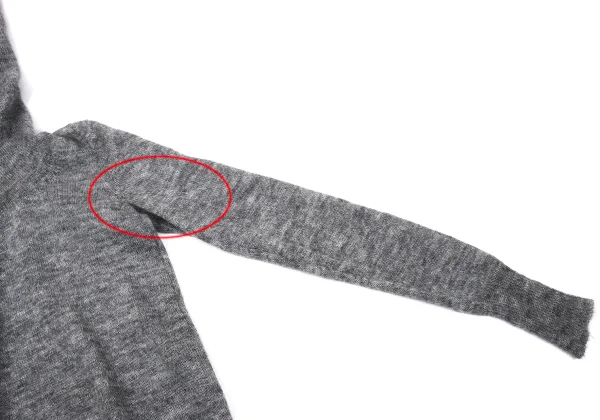 L'EQUIPE YOSHIE INABA Drape Neck Brushed Knit Sweater K-170998_006