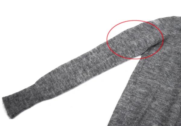L'EQUIPE YOSHIE INABA Drape Neck Brushed Knit Sweater K-170998_008