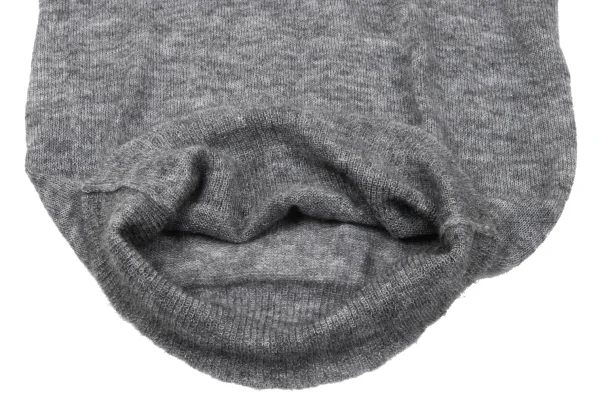 L'EQUIPE YOSHIE INABA Drape Neck Brushed Knit Sweater K-170998_012
