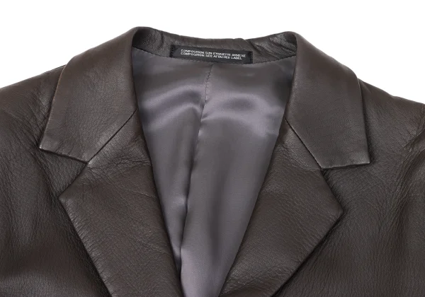 Y's Deerskin Zip Pocket Jacket K-171006_004